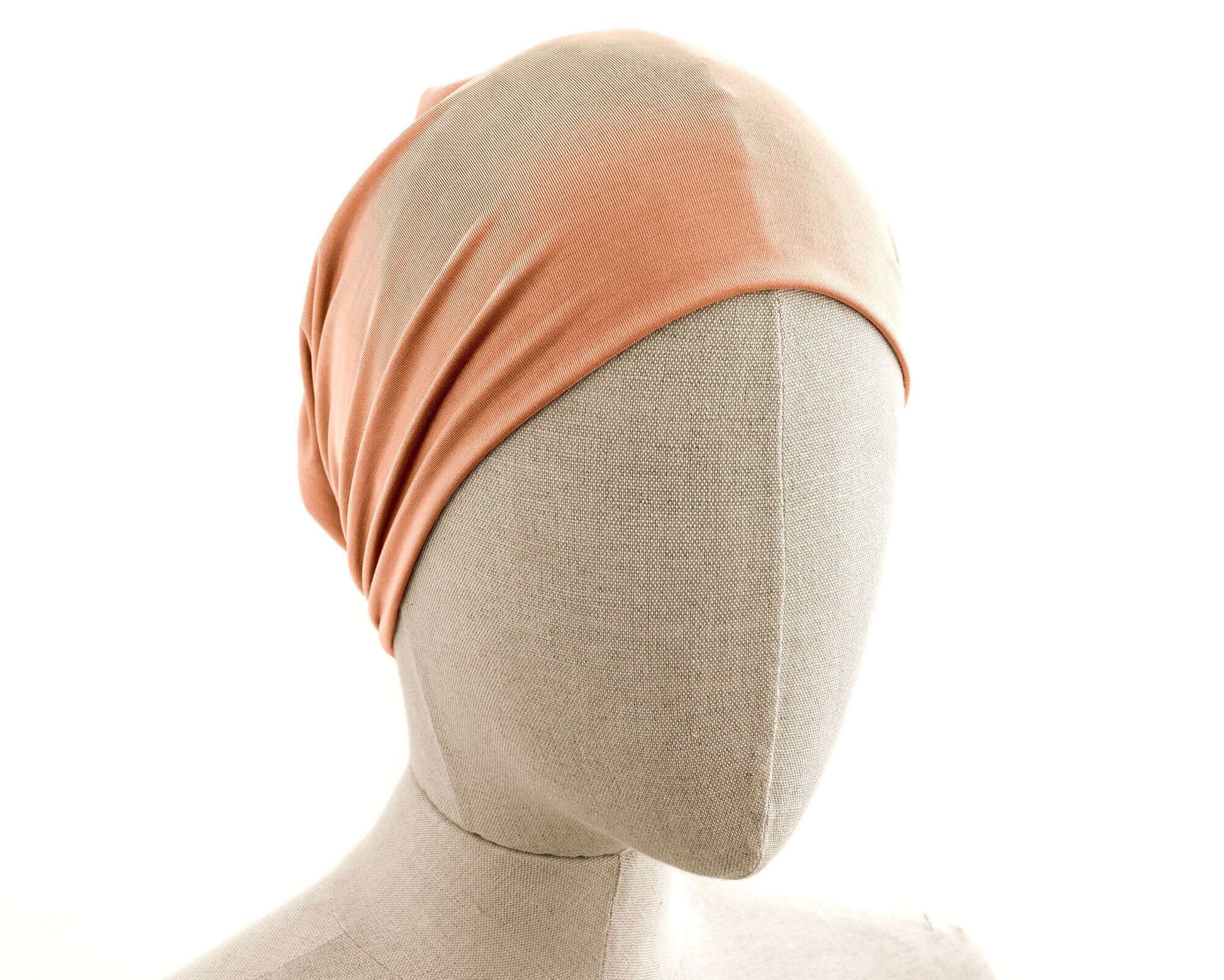 Peach Fuzz, Boho Headband, Multipurpose, Extra Wide