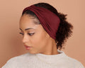 Bordeaux, Twist Stretch Headband