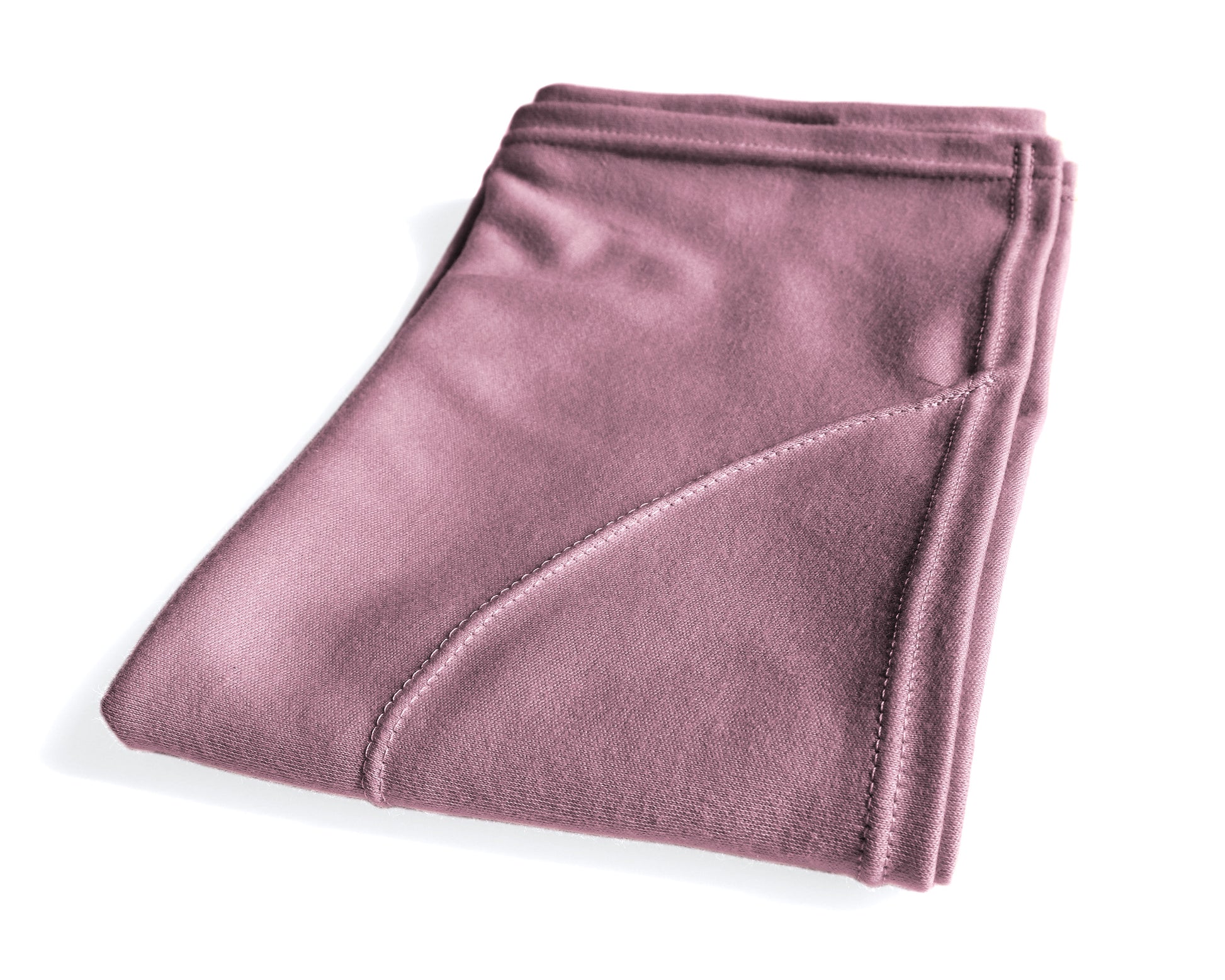 T-Shirt Hair Towel for Curly, Wavy, and Straight Hair - Soft, Absorbent, and Eco-Friendly in Lilac Rose, on a white background
