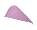 T-Shirt Hair Towel Hood for Curly, Wavy, and Straight Hair - Soft, Absorbent, and Eco-Friendly - Pastel Lilac