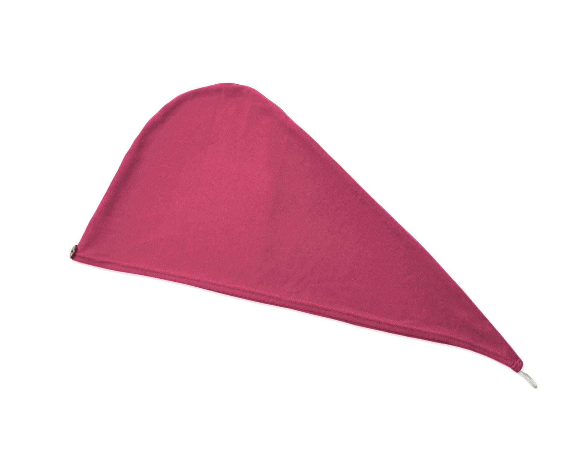 Berry Pink T-Shirt Hair Towel Hood for Curly, Wavy, and Straight Hair - Soft, Absorbent, and Eco-Friendly