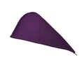 Purple Plum T-Shirt Hair Towel Hood for Curly, Wavy, and Straight Hair - Soft, Absorbent, and Eco-Friendly