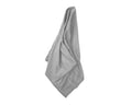 T-Shirt Hair Towel for Curly, Wavy, and Straight Hair - Soft, Absorbent, and Eco-Friendly in Gray