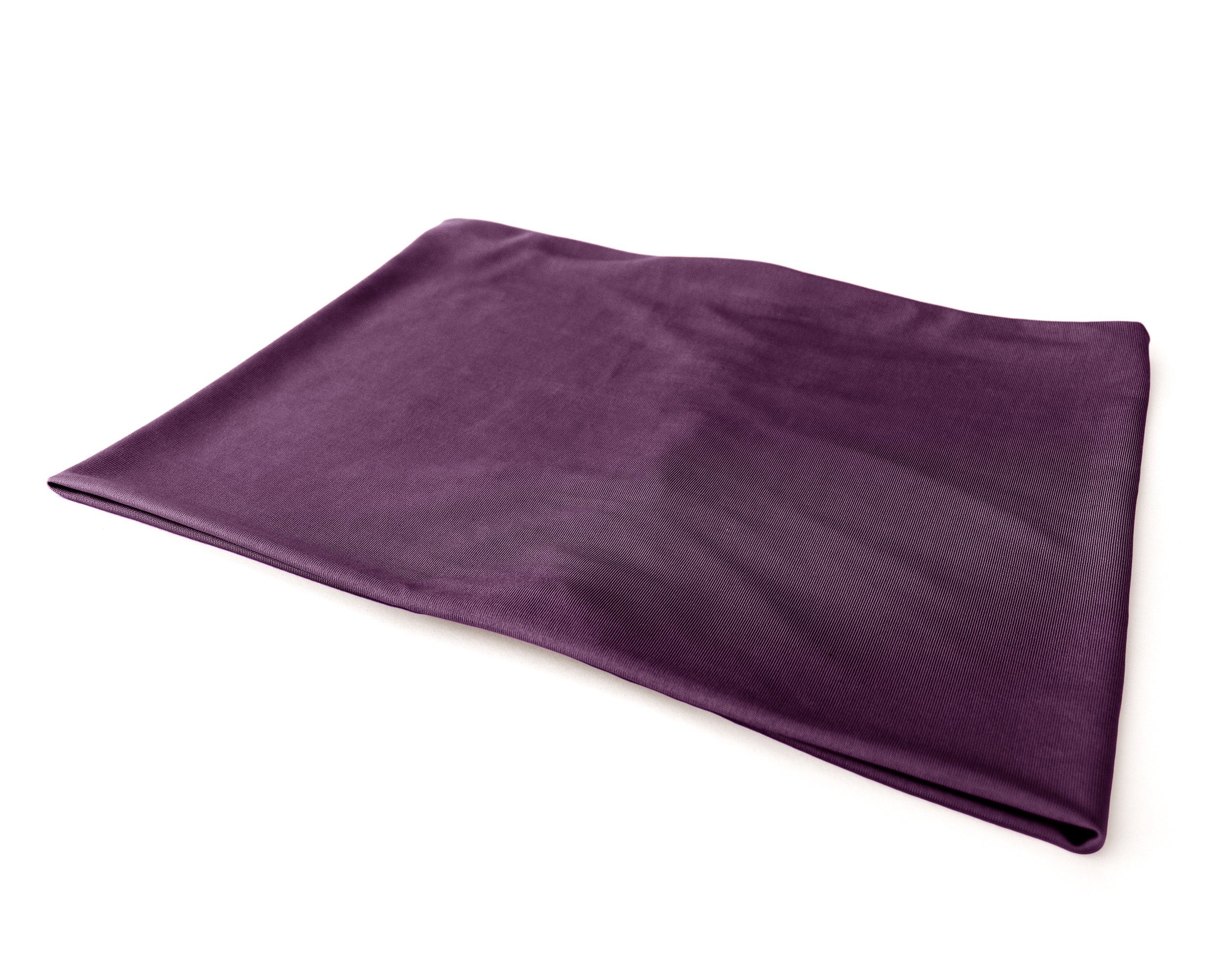 A Boho Headband Extra Wide in Light Plum, displayed on a clean white background.