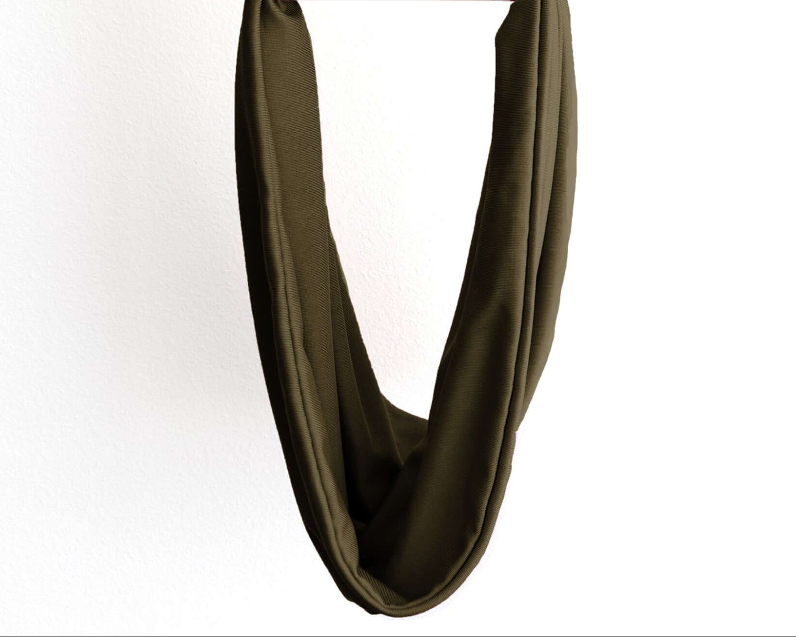 Wide Boho Headband - Khaki Moss Comfort & Style