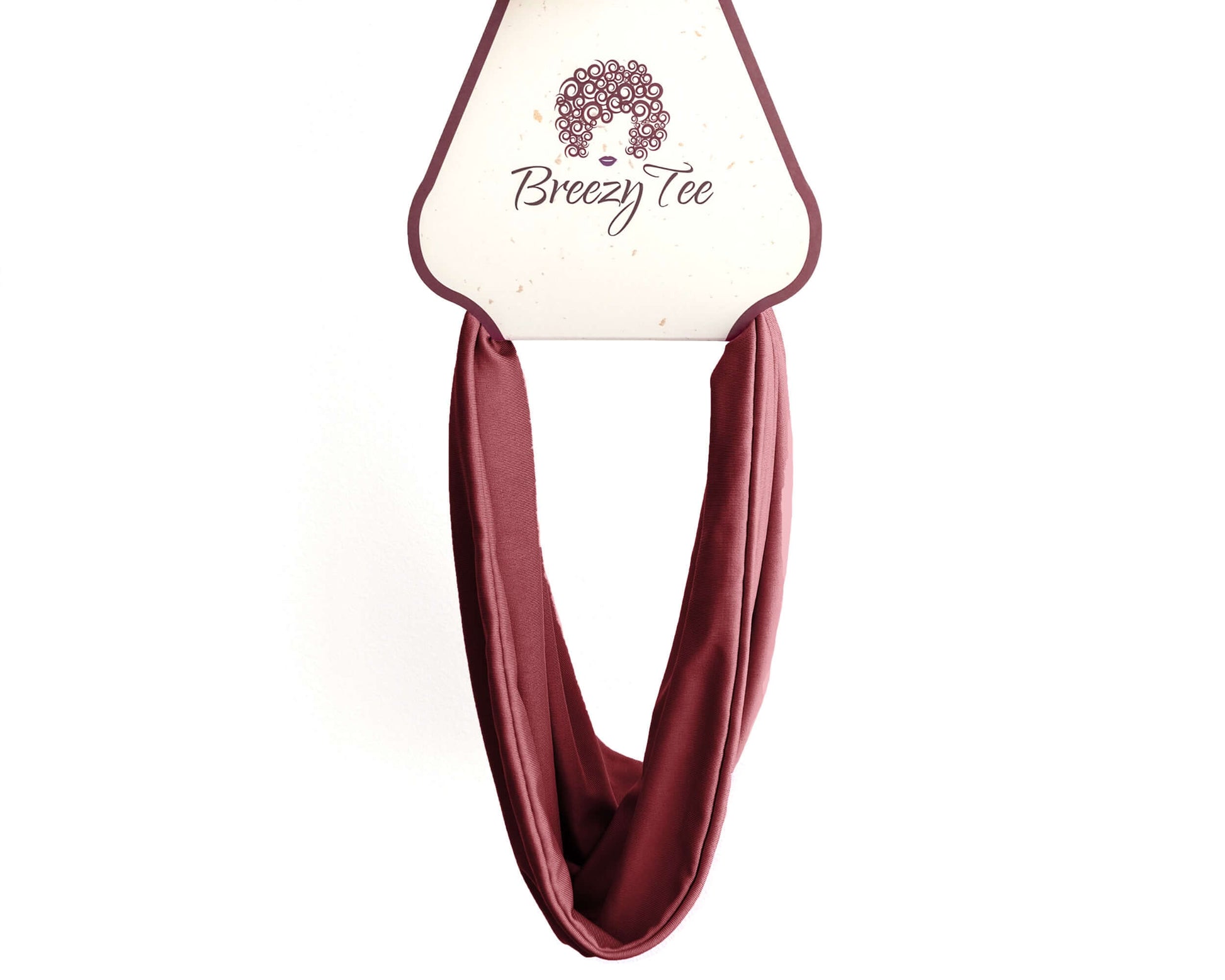 Boho Headband Extra Wide in Mauve Rose