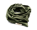 Khaki Olive Boho Head Wrap Wide Hair Wrap