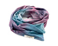 Boho Head Wrap Wide Hair Wrap Tie Dye Splatter Print 