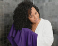 T-Shirt Hair Towel for Curly, Wavy, and Straight Hair - Soft, Absorbent and Eco-Friendly