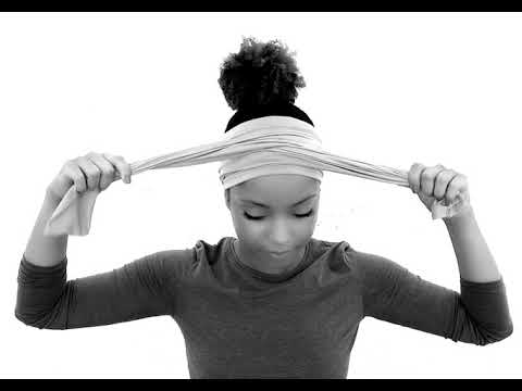 How to Wrap a Boho Head Wrap Wide Headband Multipurpose