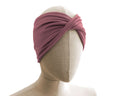 Dusty Rose Twist Stretch Headband