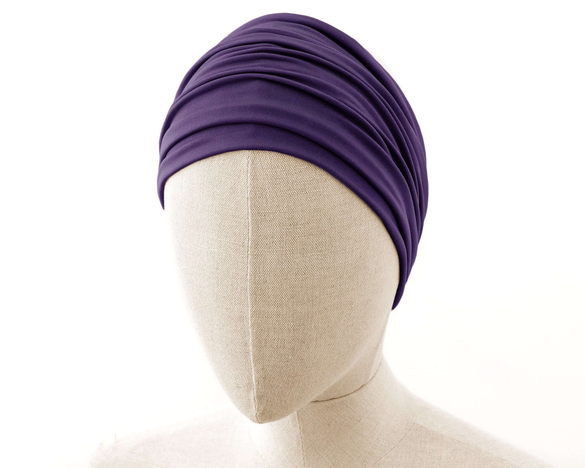 Purple Boho Headband Extra Wide