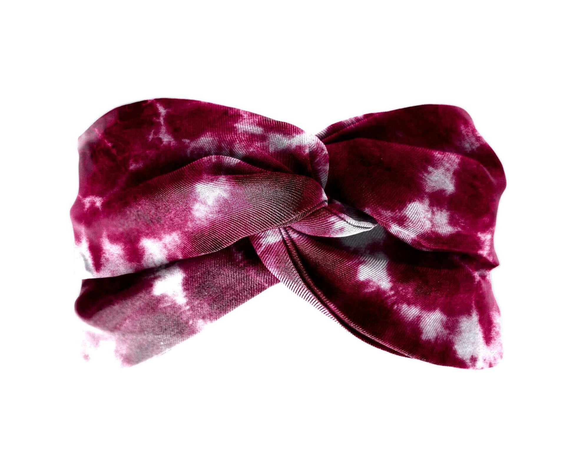 Silk Twist Headband - Pink