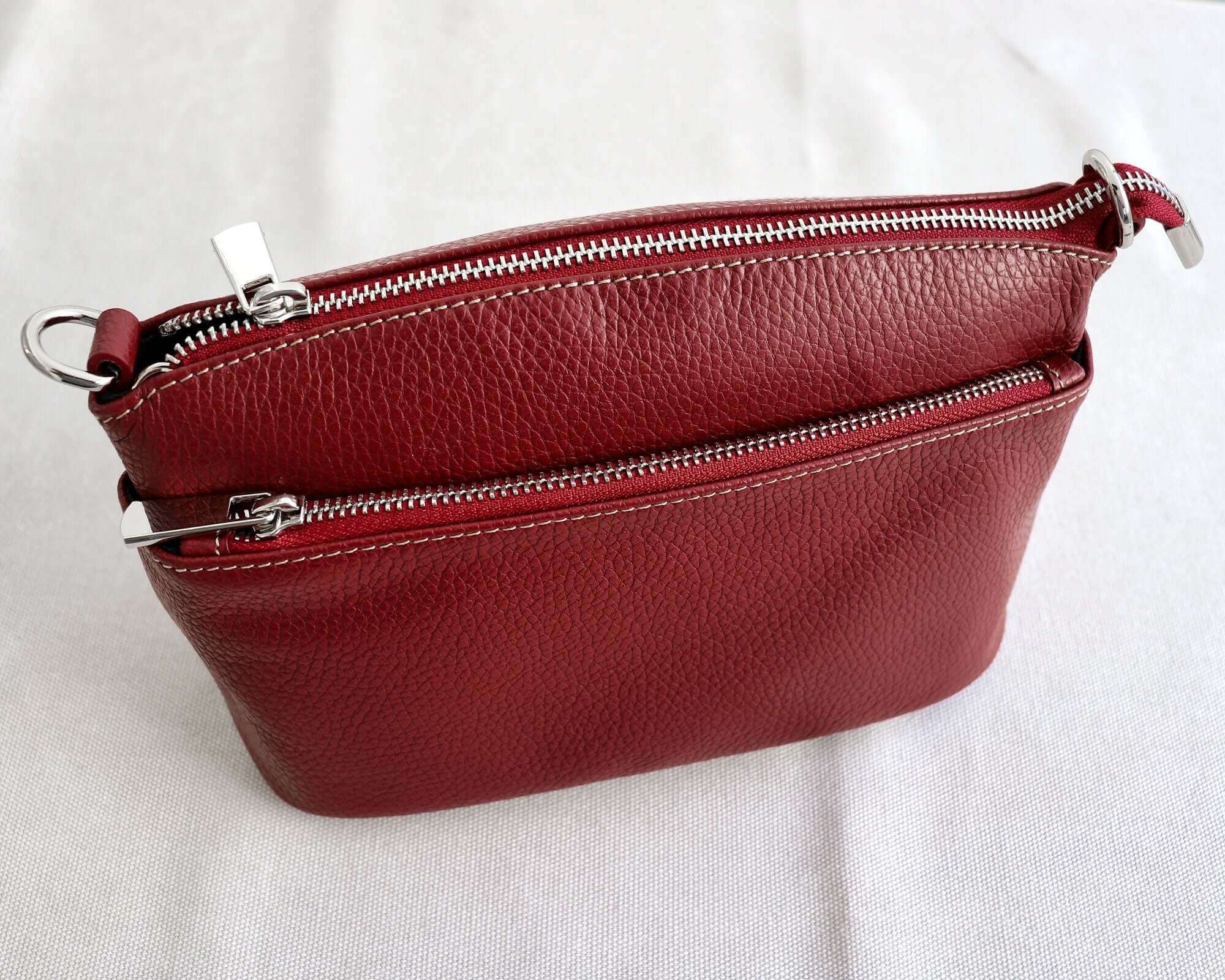 Amazon.com: Vercord Updated Purse Handbag Organizer Insert Liner Bag in Bag  13 Pockets Burgundy Small : Clothing, Shoes & Jewelry