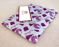 Purple Boho Head Wrap Wide Headband Multipurpose