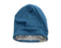 Satin Lined Beanie Blue