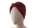 Bordeaux, Twist Stretch Headband, 95% Viscose Material (wood pulp)