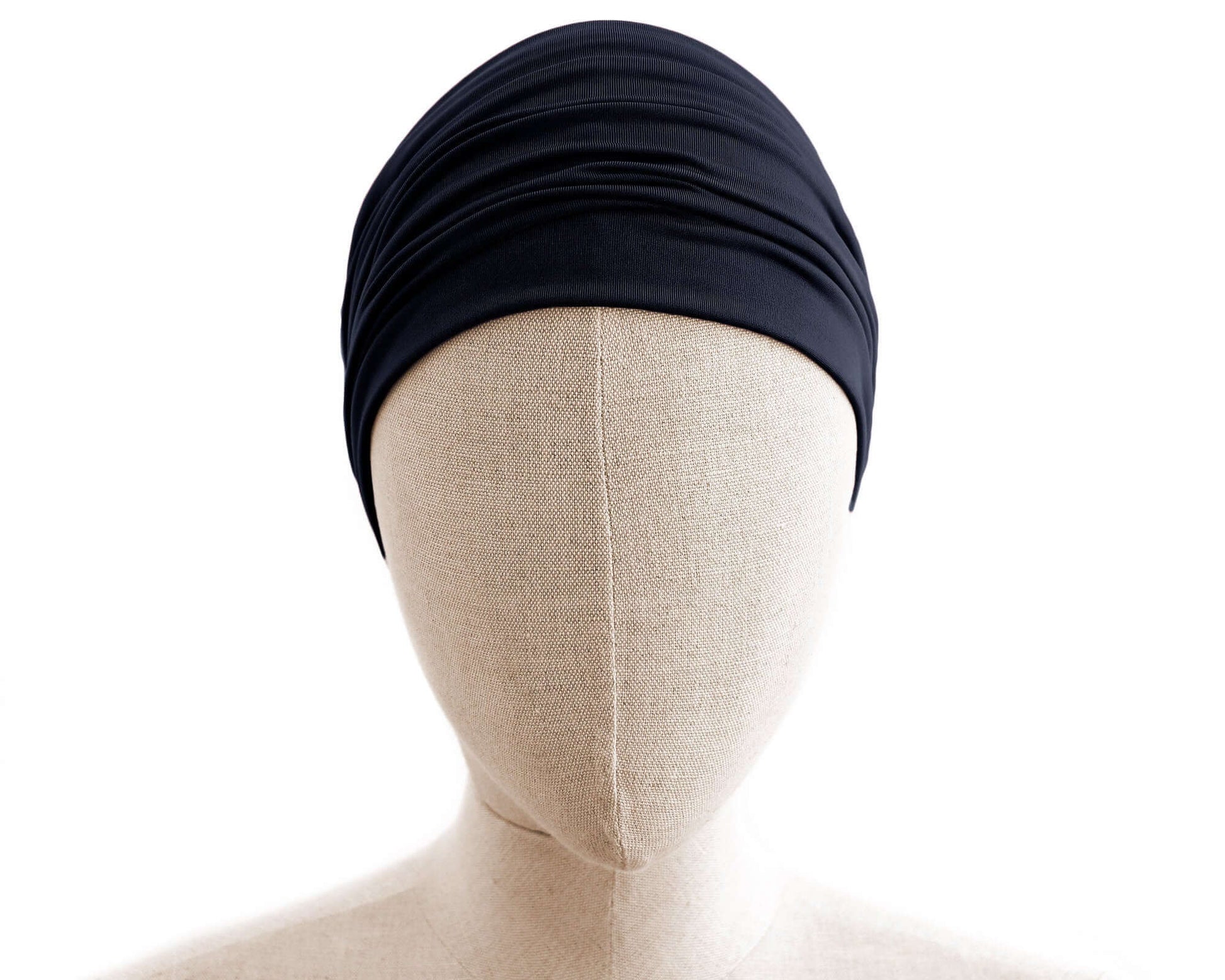 Black Boho Headband, Multipurpose, Extra Wide